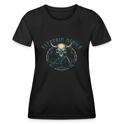 Frauen Funktions-T-Shirt - Devils Skull