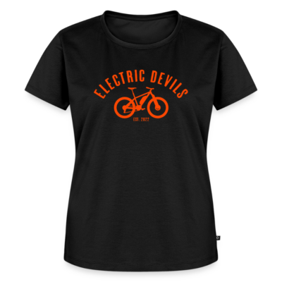 Frauen Premium T-Shirt - Logo Orange